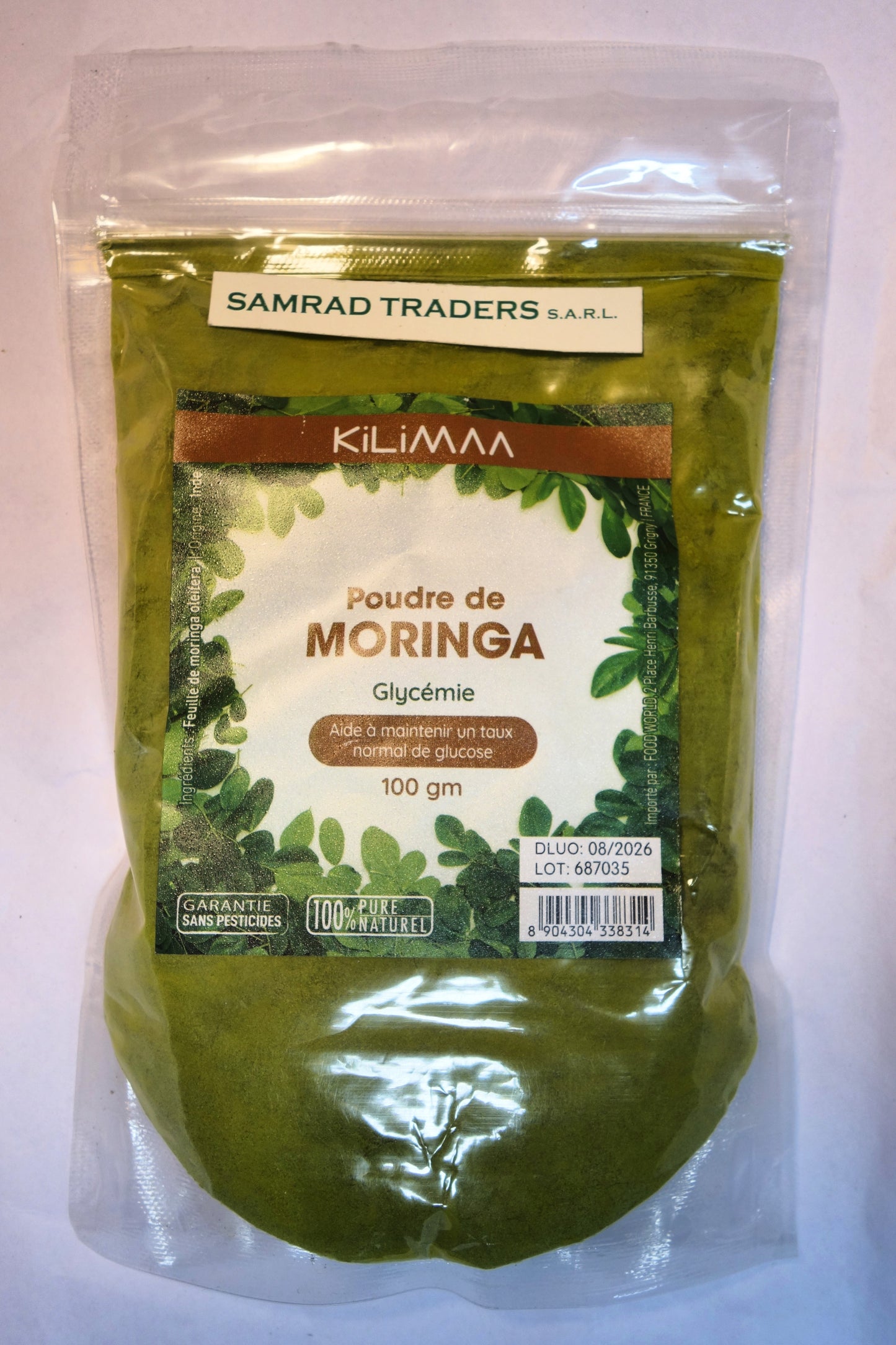 Poudre de Moringa Kilima