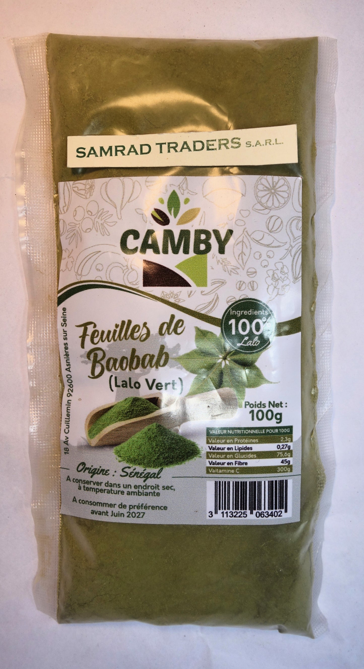 Feuille de Baobab Camby