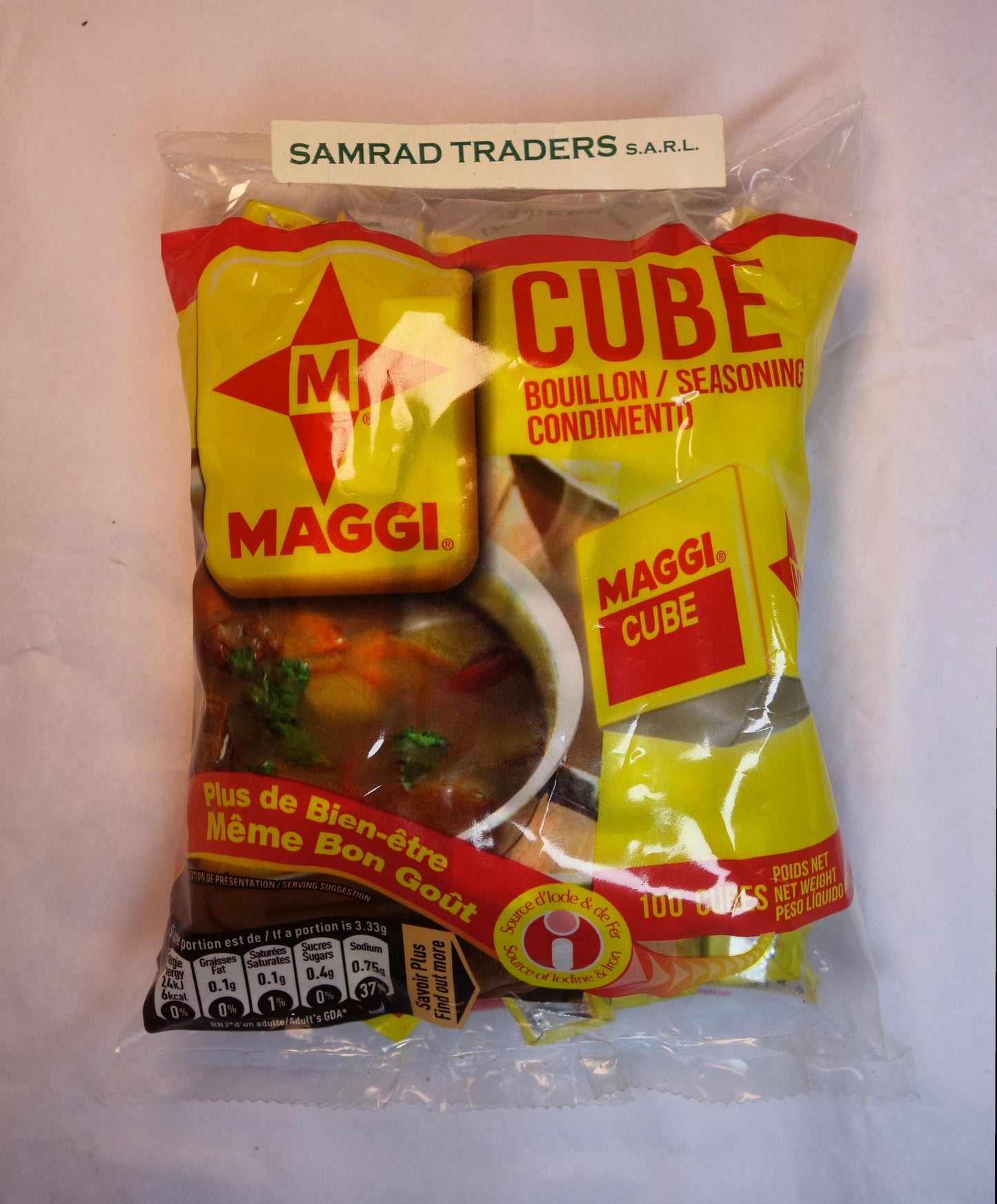 Maggi cube bouillion