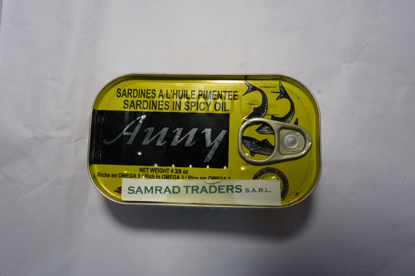 Sardines a l'huile pimentée