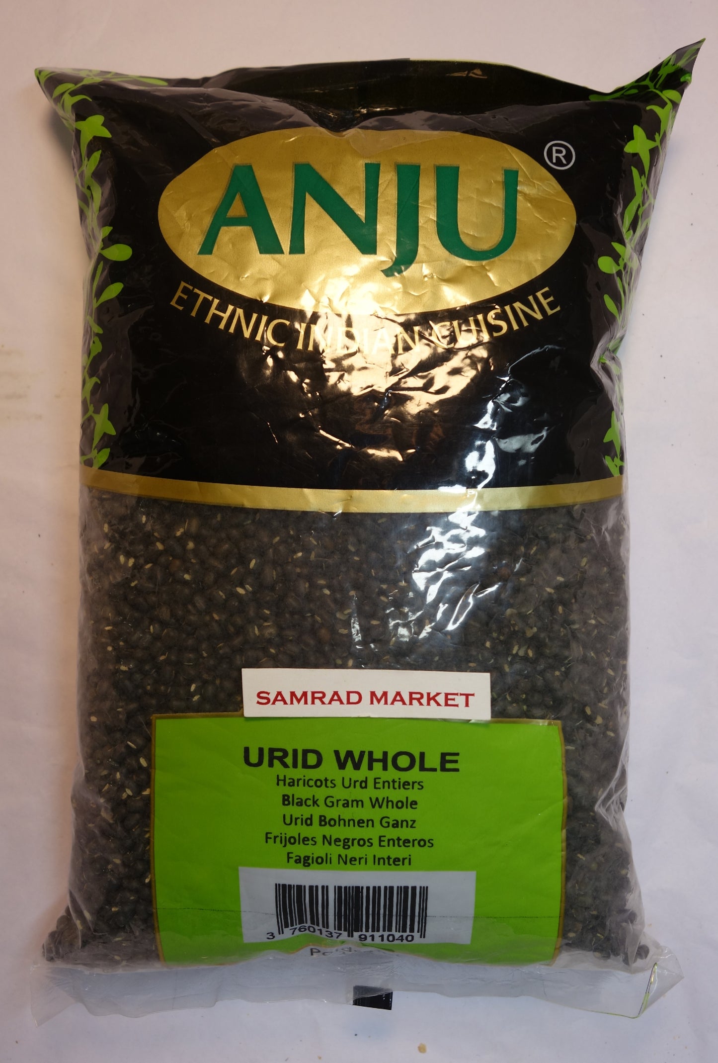 Haricots Urd entiers