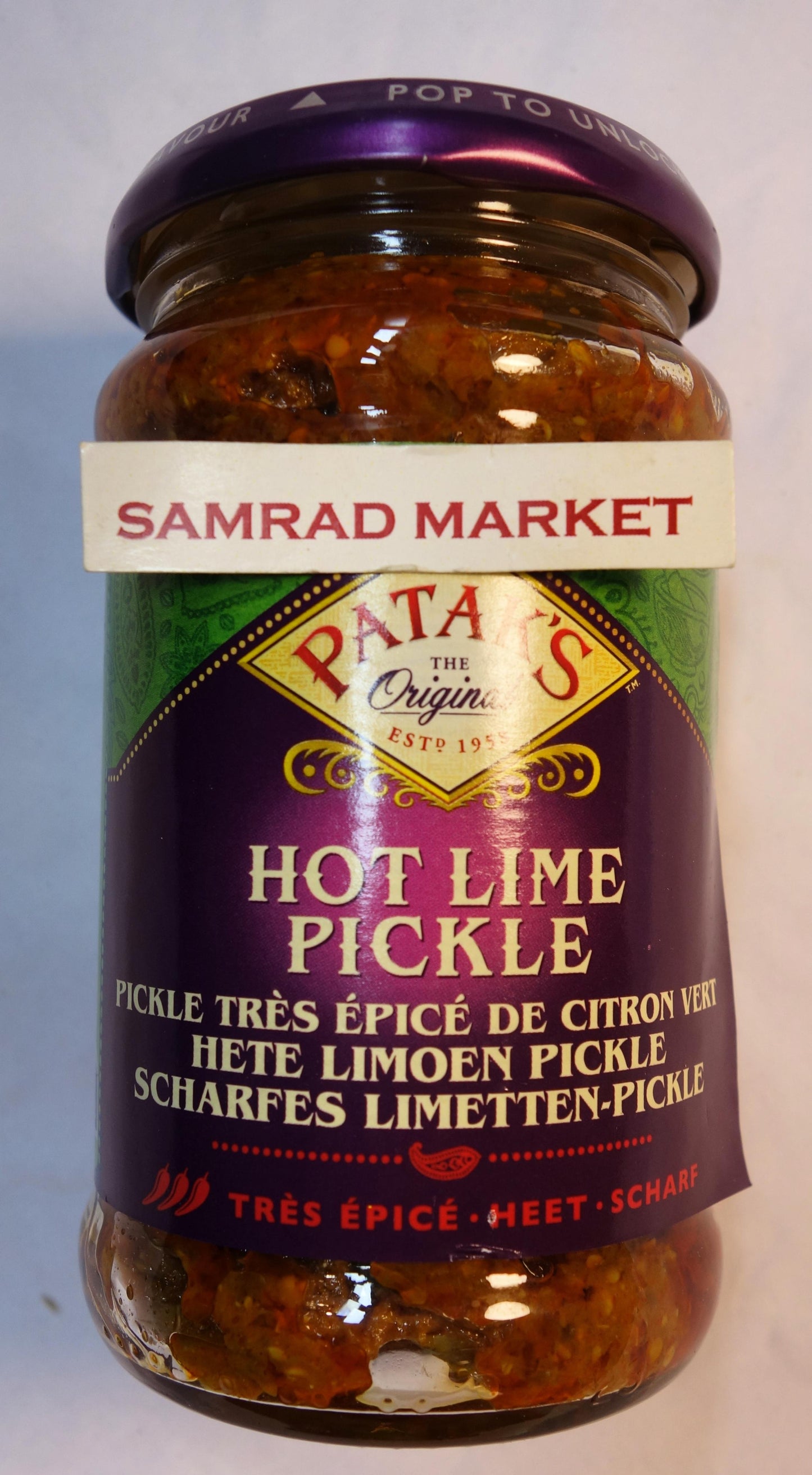 Pickle très épicé de citron vert 283g