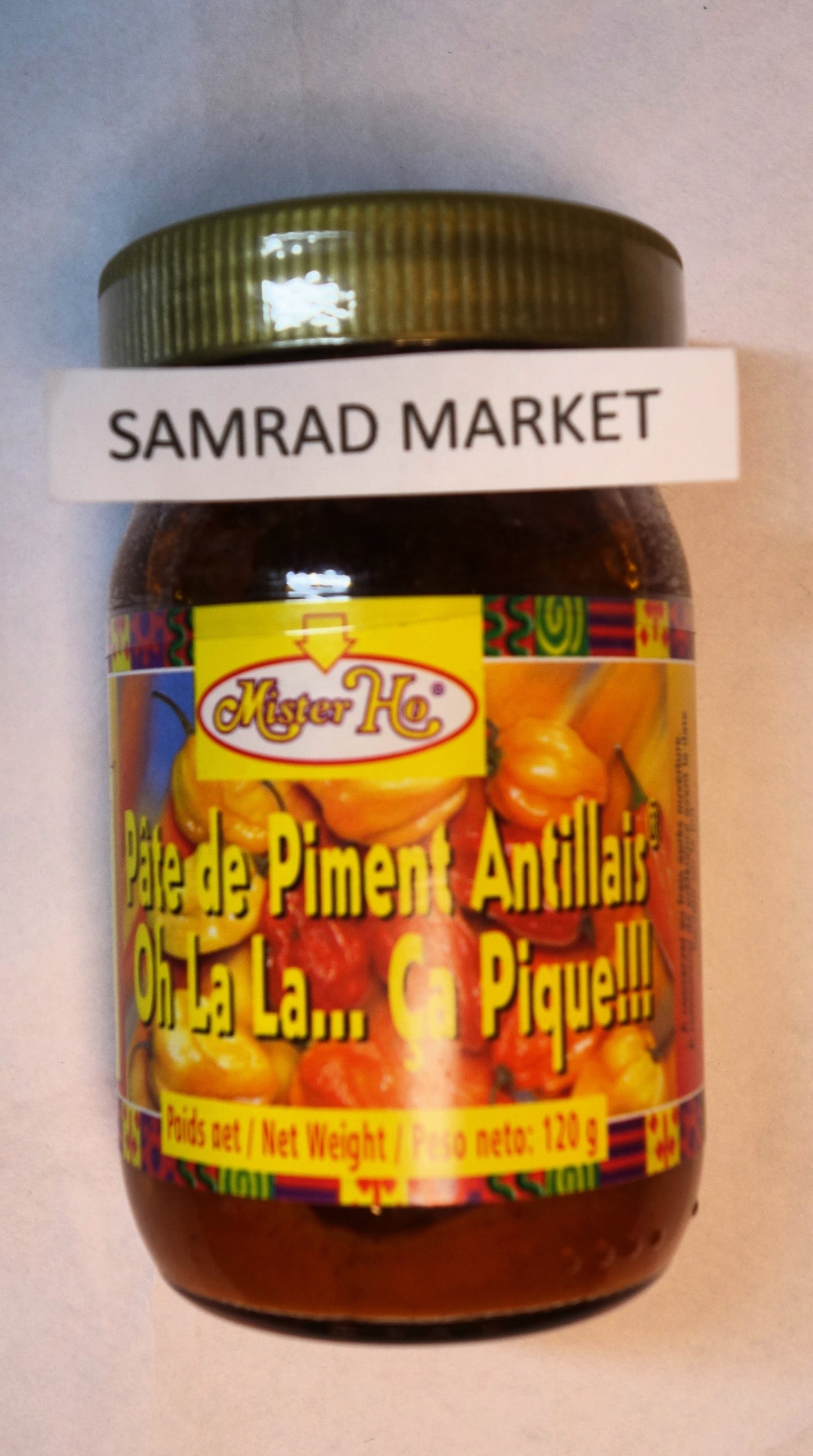Pâte de Piment Antillais Oh La La... Ca Pique!!! 120 g