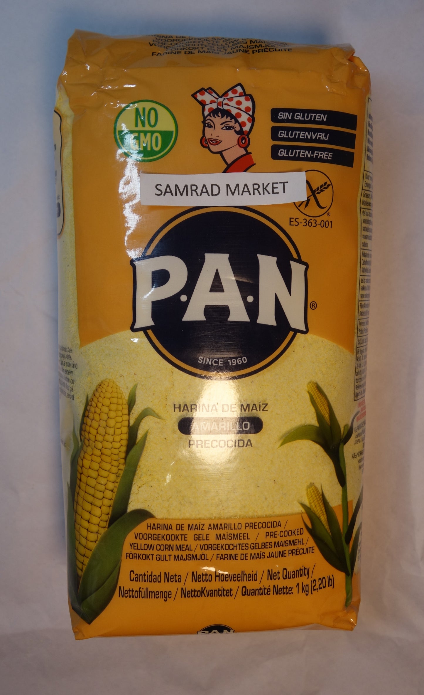 Farine jaune de mais Jaune précuite