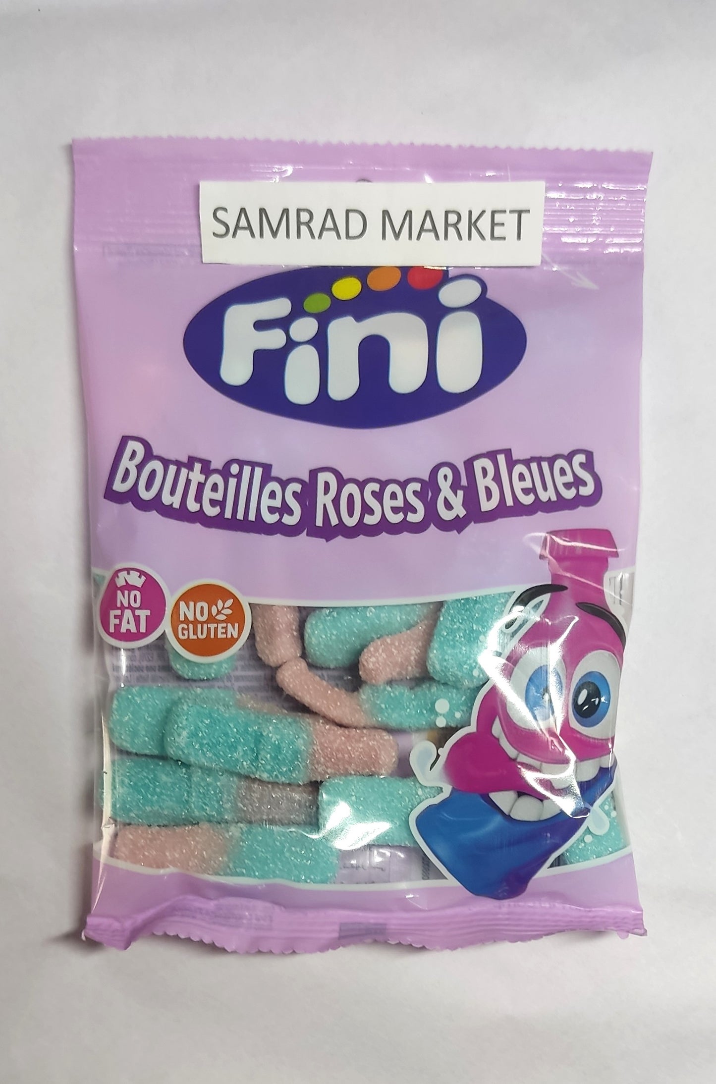 Bouteilles Roses et Bleues