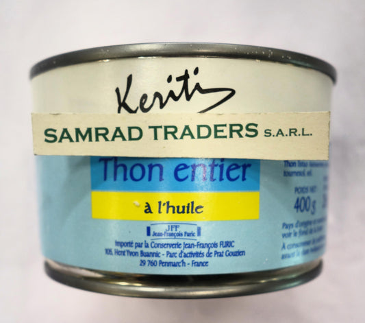 Thon entier à l'huile Keriti