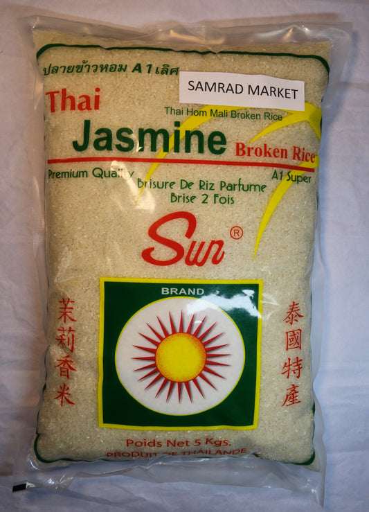 Riz parfumé cassé 2 fois