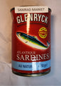Sardines nature  400g